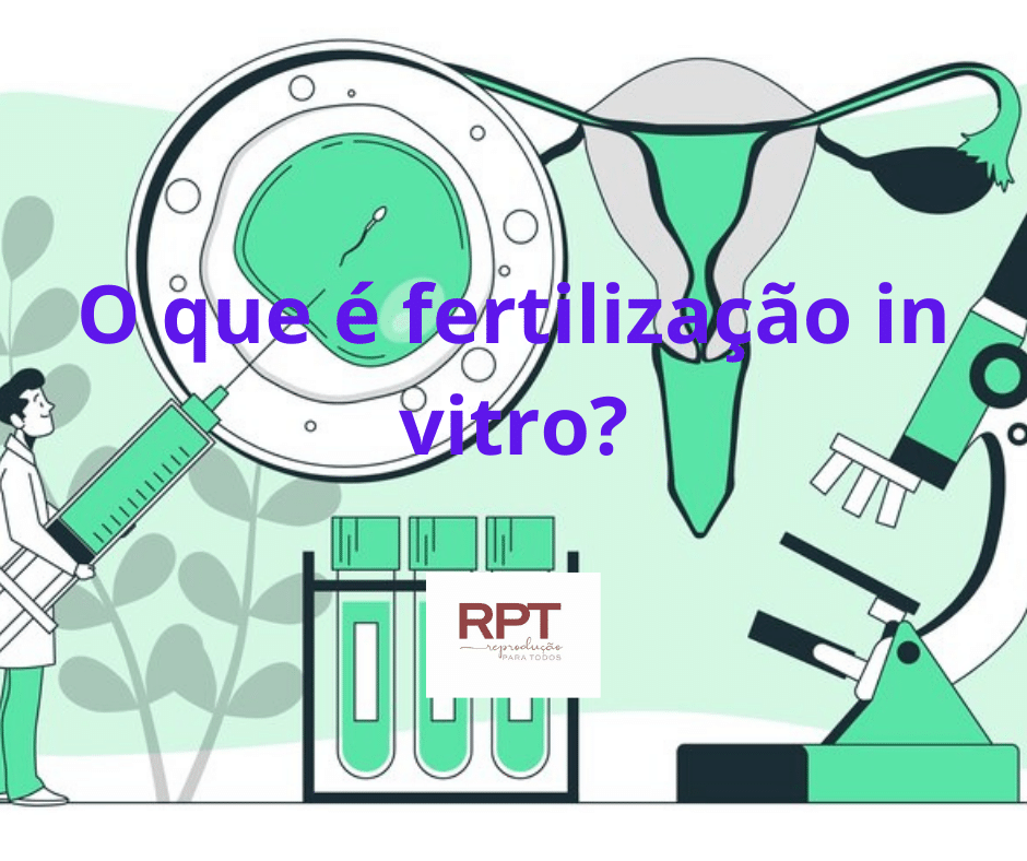 O que é fertilização in vitro?