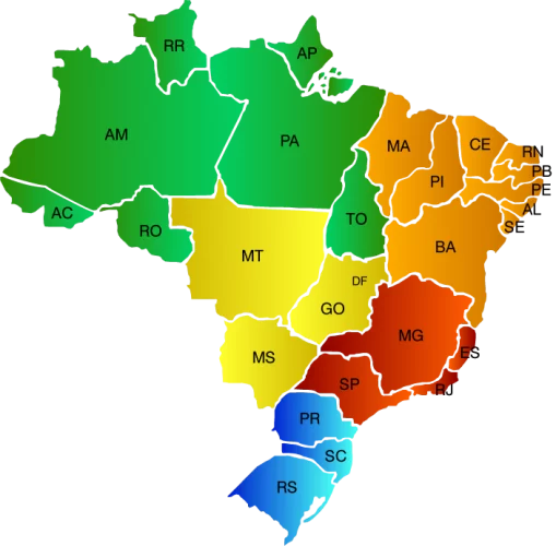 mapa brasil